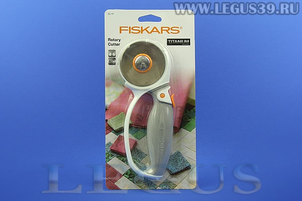 Нож роликовый Fiskars с пистолетной рукояткой  9511PF 60 мм *14280* (120г)
