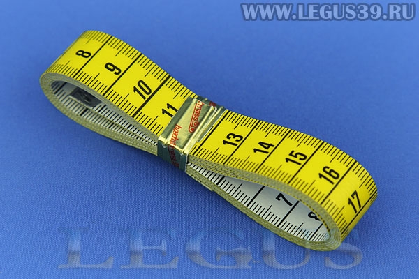 Метр портновский 1,50 метра 39104 Standart 19 CL CM150 *14482* Measuring tape Сантиметр портновский, двухцветный (белый желтый)