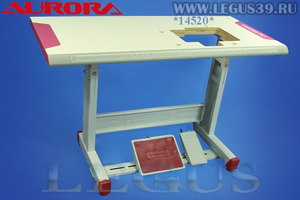 Стол для оверлока комплектный AURORA A-700D, A-900D-4-AT/EUT series неутопленного типа *14520* art. 293018