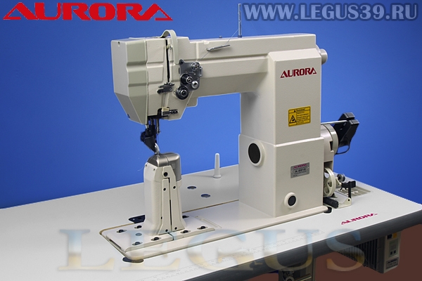 Швейная машина AURORA A-8810 *15707* одноигольная колонковая машина с унисонной подачей верхнего и нижнего ролика и иглы для шитья обуви