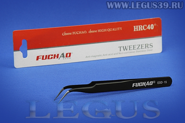 Пинцет Fuchao ESD-15 (HRC40)           *15739*