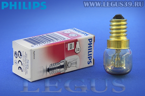 Лампочка Резьбовая PHILIPS в блистере AppT25 E14 (13,64 мм.) 25W 230-240V *16017* для швейных машин