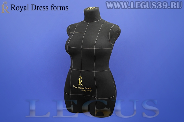 Манекен мягкий (торс) Royal Dress forms, Monica ГОСТ ж.52 (104-85-112) Цвет:Черный 20020 *16136*