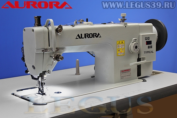 Швейная машина AURORA A-0617D арт. 233689 *16143* тройное продвижение для тяжелых материалов и кожи, нитка 20ка max (Встроенный сервопривод)