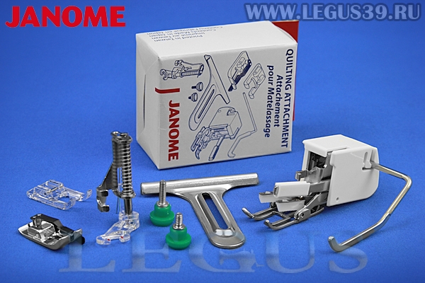 Набор лапок для швейной машины Janome 200100007 *16397* ( 6 лапок ) Quilting Attachment Kit для горизонтального челнока для квилтинга (???г)
