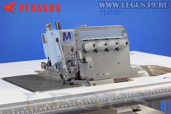Оверлок Pegasus M952-52-2x4/D222/Z054 *16526* Четырехниточная двухигольная стачивающе-обметочная машина с установленным встроенным сервоприводом 255917