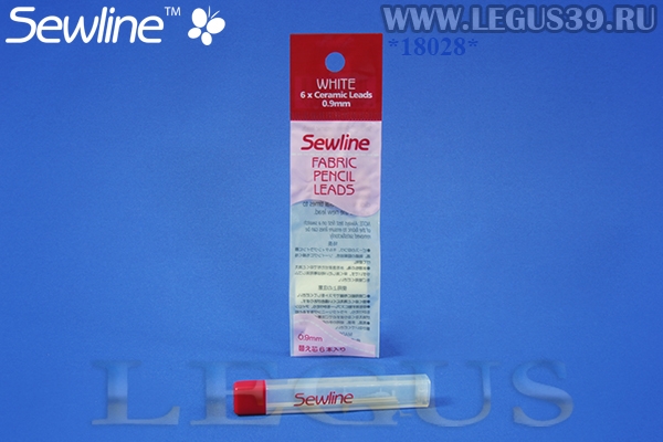 Набор запасных грифелей Sewline FAB50009  6шт цвет белый, 0,9 мм *18028*