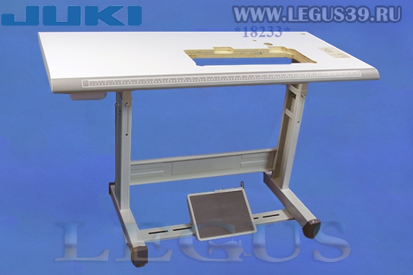 Стол для промышленной швейной машины JUKI DDL-7000A с серой окантовкой фирменный без выреза под ремень *18233* арт. 292948