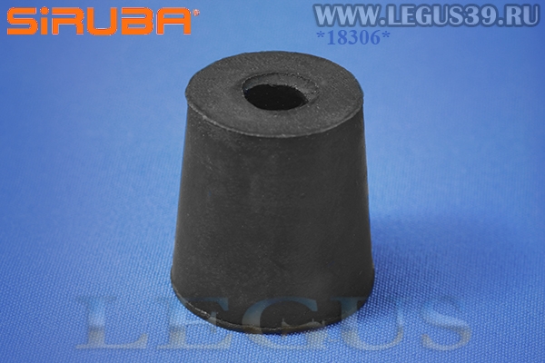 Резинка амортизатор SIRUBA VC008 MN08/YX-241812 *18306* Base rubber cushion (Black)