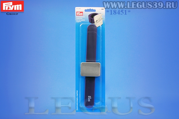 Игольница на руку с ремешком браслетом магнитная Prym 610282 *18451* фиолетовый силикон/сталь (25г)
