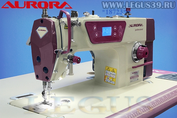 Швейная машина AURORA S-1000D-5 (Direct drive) *18723* Прямострочная машина для средних и тяжелых материалов (Встроенный сервопривод)  арт. 295024