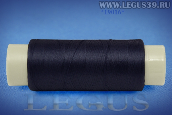 Нитка Вальтер Walter 160T/400м цвет 1730 синий черный *19016* Текстурированная нить