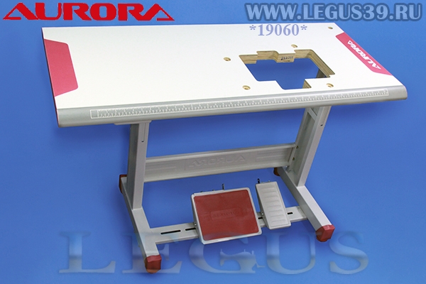 Стол для оверлока комплектный AURORA A-800DX series фирменный прямой привод, неутопленного типа *19060* арт. 318316
