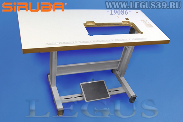 Стол для промышленной швейной машины Siruba DL720/7200/7300 series евро стадарт без выреза под ремень *19086* арт. 309631 (28кг)