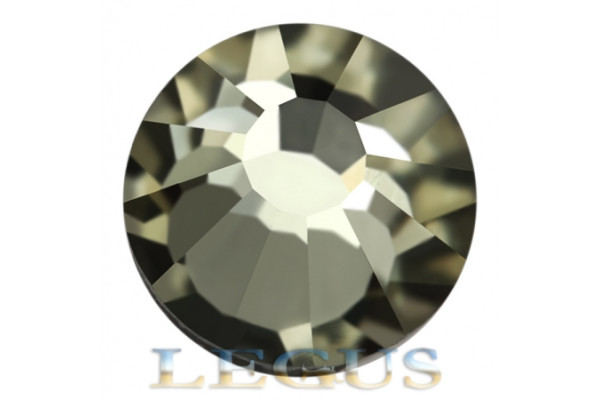 Стразы hot fix Black Diamond SS-16 ( 10шт) Almass Asfour *10199*