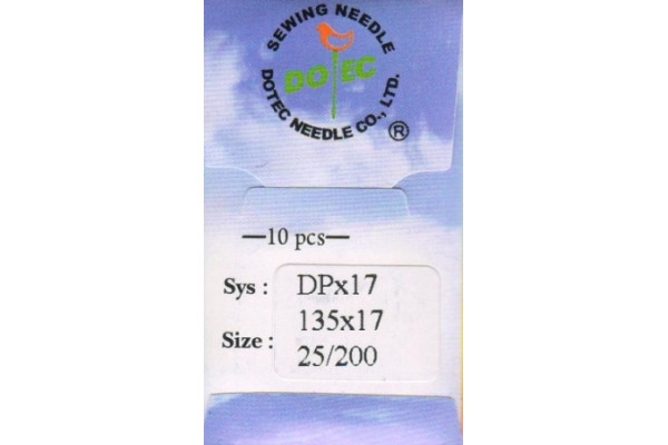DPx17   №200  DOTEC  Иглы швейные *13340*