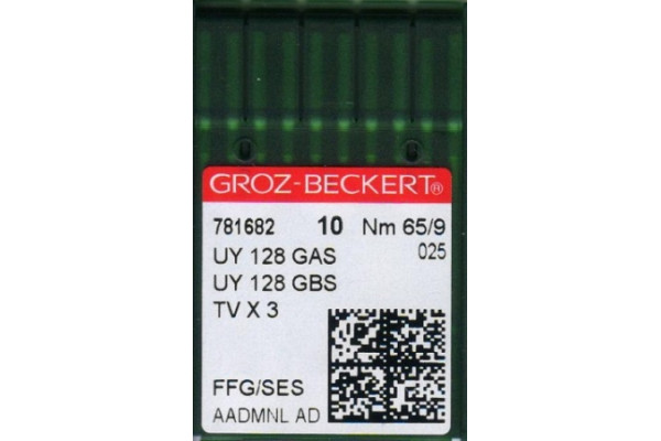 UY128GAS SES № 65 GB Иглы швейные (FFG) *14692*