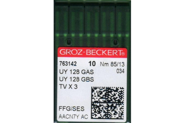 UY128GAS SES № 85 GB Иглы швейные (FFG) *14695*