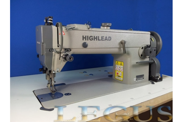 Швейная машина HIGHLEAD GC0388 *05689* с двойным продвижением, увеличенный рукав, увеличенный челнок и возможность регулировки подскока лапок