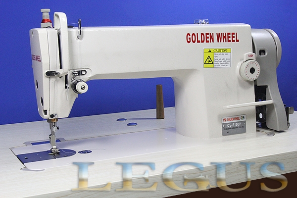 Швейная машина GOLDEN WHEEL CS-5100H    *11392* Прямострочная машина для средних и тяжелых материалов