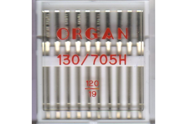130/705H   №120  Organ   10 pcs. BOX Иглы швейные art. 5110120  STANDARD  *04171*