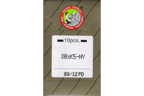 DBxK5-NY PD  № 80  Organ Иглы швейные 10шт. *12591*