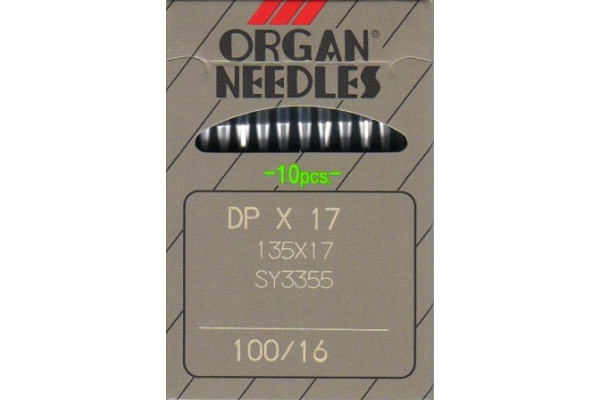 DPx17   №100  Organ Иглы швейные *02268*