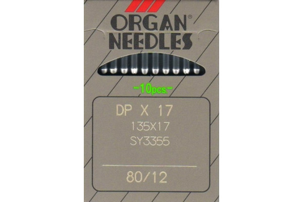 DPx17   № 80  Organ  Иглы швейные          *02274*