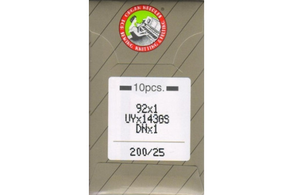 UY143GS №200  Organ *02474* (DNx1) Иглы швейные для мешкозашивочной машины (Япония)