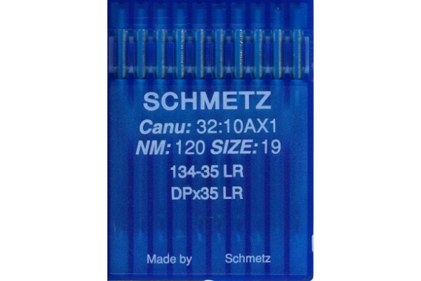 134x35LR   №120  Schmetz canu:32:10AX1 Иглы швейные *03301*