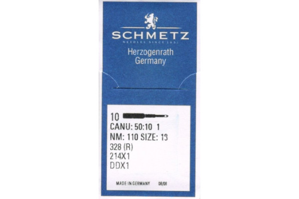328R   №110  Schmetz canu:50:10 1 Иглы швейные *07322* (Снято с производства, заказ невозможен)