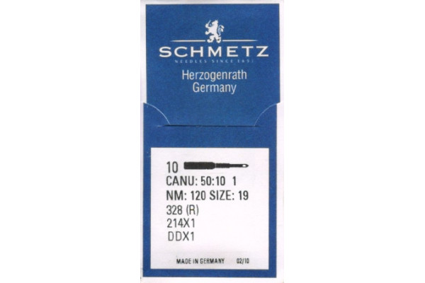 328R   №120  Schmetz canu:50:10 1 Иглы швейные *07323*