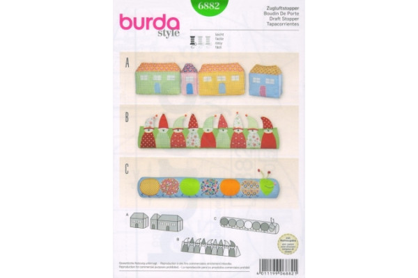 Выкройка Burda  6882  Аксессуары *13576* (90г)