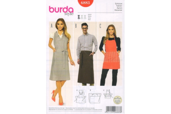 Выкройка Burda  6883  Аксессуары *13577* (90г)