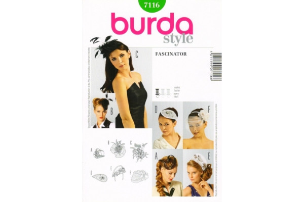 Выкройка Burda  7116  Аксессуары       *12891*