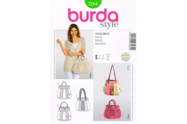 Выкройка Burda  7264  Аксессуары       *12974*