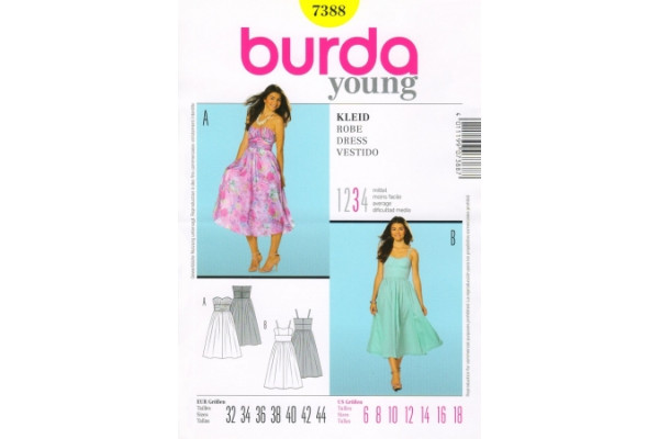 Выкройка Burda (Бурда) 2449 — Китайская девочка