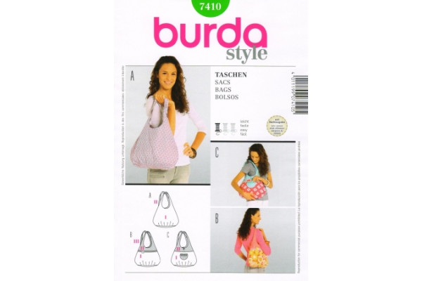 Выкройка Burda  7410  Аксессуары       *12990*