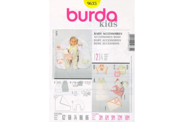 Выкройка Burda  9635  Детская       *13105*