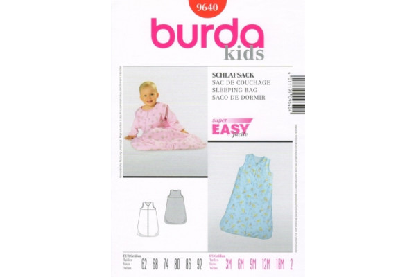 Выкройка Burda  9640  Детская       *13106*