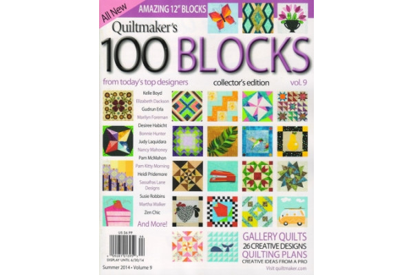 Журнал Fons&Porter's Love of Quilting Quiltmaker 100 BLOCKS QM20414 *14155*