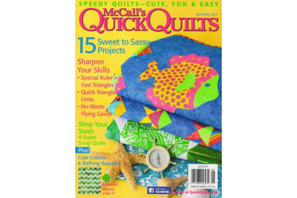 Журнал Fons&Porter's Love of Quilting Quilt Quilts April/May 2014 QQ10414 *14151*