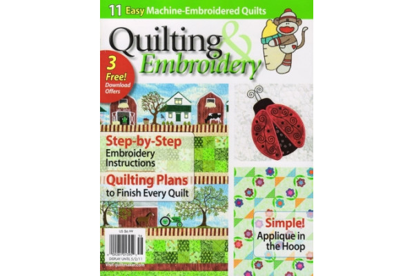 Журнал Fons&Porter's Love of Quilting Quiltmaker (Quilting & Embroidery) QM 20311 *12121*