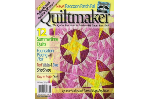 Журнал Fons&Porter's Love of Quilting QUILTMAKER, July/august'13, № 152 QN20713 *14157*