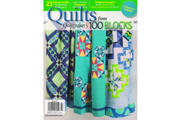 Журнал Fons&Porter's Love of Quilting Quiltmaker 100 Blocks Spring 2014 QM20114 *14156*