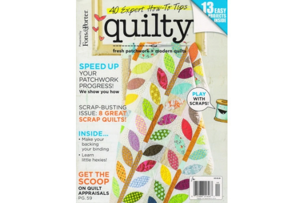 Журнал Fons&Porter's Love of Quilting Quilty jul/aug 2014 QY140044 *14160*