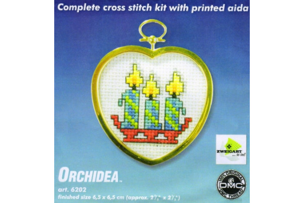 Набор для вышивания ORCHIDEA 6202 (7х8 см) *17198*