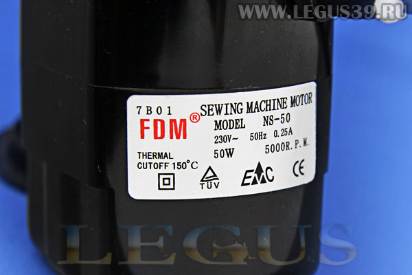 Минимотор FDM NS-50 72997 нового типа для бытовых швейных машин JAGUAR 971-976