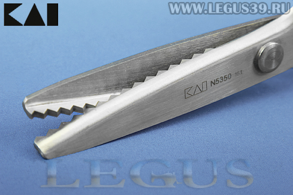 Ножницы KAI 5350 9" Зиг-Заг