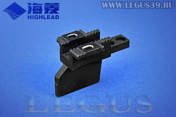 Гребенка (зубчатая рейка или двигатель ткани) H4750H8001 для двухигольной промышленной швейной машины HIGHLEAD GC20618-2 для межигольного расстояния 12,7 мм